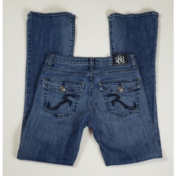 Rock Republic Denim - Rock Republic Barely Flare Jeans 6 EUC